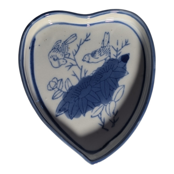 Vintage - Porcelain Chinese Trinket Tray - - Picture 2 of 4